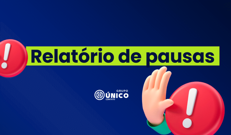 Relatórios de pausas